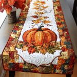 Golden Harvest Quilted Table Runner