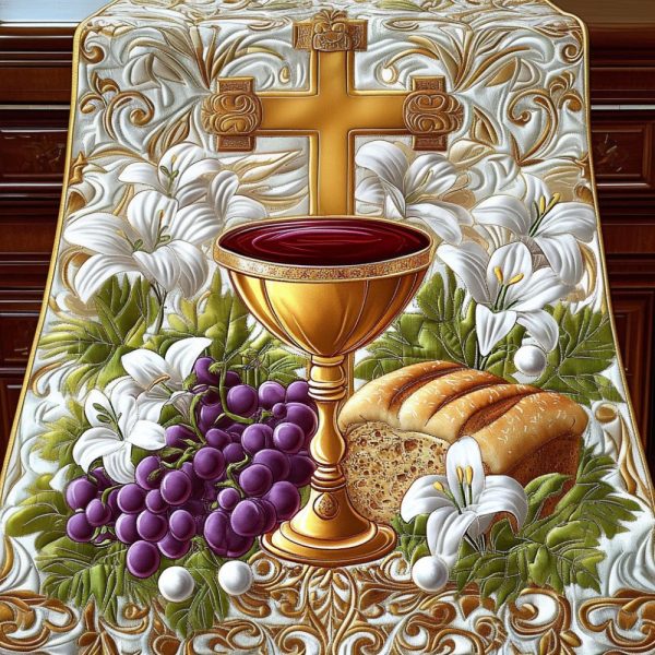 Grace And Glory Quilted Table Runner