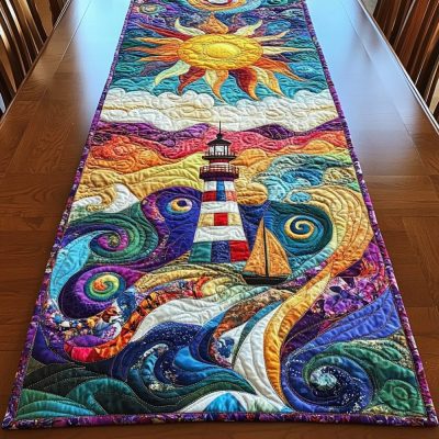 Guiding Light Quilted Table Runner