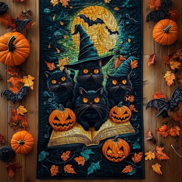 Halloween Quilted Table Runner