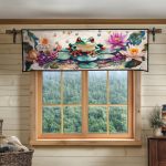 Harmonic Hoppers Quilted Valance