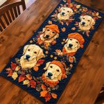 Harvest Retriever Quilted Table Runner