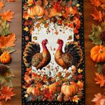 Harvest Feast Quilted Table Runner