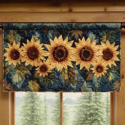 Harvest Horizon Quilted Valance