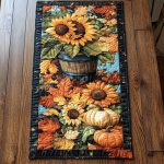 Harvest Moment Quilted Table Runner