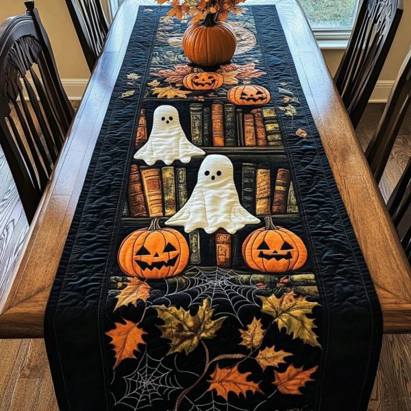 Haunted Path Quilted Table Runner
