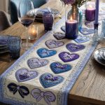 Heart Delight Quilted Table Runner