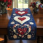 Heart Of Independence Quilted Table Runner