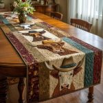 Highland Dust Quilted Table Runner