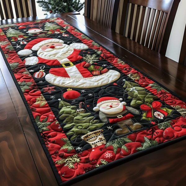 Christmas Quilted Table Runner