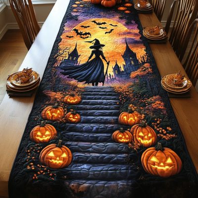 Hocus Haven Quilted Table Runner