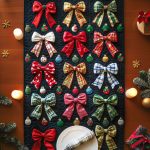 Holiday Bows Quilted Table Runner