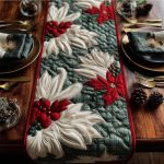 Holiday Hearth Quilted Table Runner