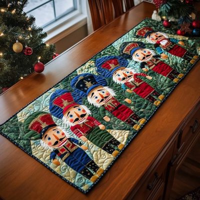 Holly And Hearth Quilted Table Runner