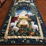 Holy Blessing Quilted Table Runner
