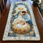 Holy Night Blessing Quilted Table Runner