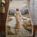 Holy Shepherd Quilted Table Runner