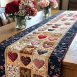 Homestead Heart Quilted Table Runner