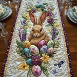 Hoppy Charm Quilted Table Runner