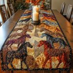 Horse Harmony Quilted Table Runner