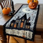 House Of Witch Quilted Table Runner