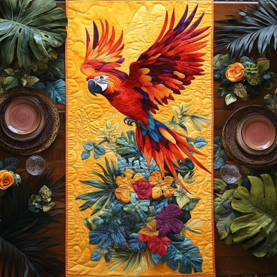 Island Chatter Quilted Table Runner