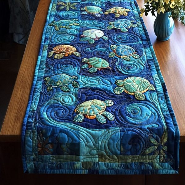 Island Journey Quilted Table Runner