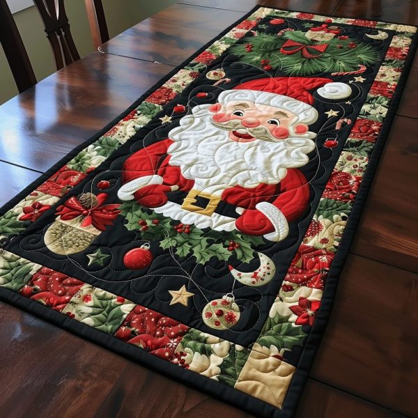Christmas Quilted Table Runner
