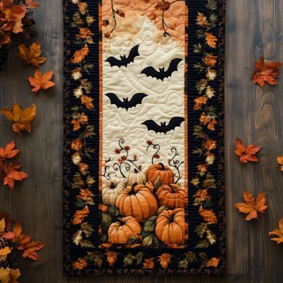 Lanternwing Quilted Table Runner