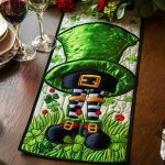 Leprechaun Touch Quilted Table Runner