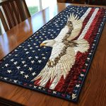 Liberty Eagle Quilted Table Runner