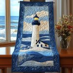 Lighthouse Haven Quilted Table Runner