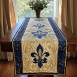 Lily Of Kings Quilted Table Runner