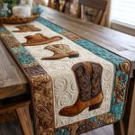 Lone Rider Quilted Table Runner