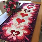 Love In Layers Quilted Table Runner