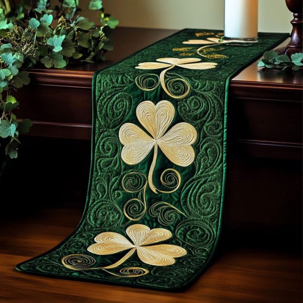 Lucky Trails Quilted Table Runner