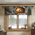 Golden Tunnel Express Quilted Valance