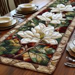 Magnolia Memories Quilted Table Runner