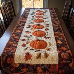 Maple Serenity Quilted Table Runner