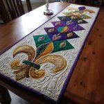 Mardi Gala Quilted Table Runner
