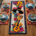 Mariachi Melody Quilted Table Runner