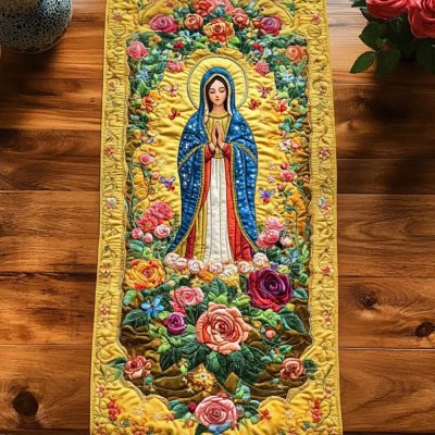 Mary Mantle Quilted Table Runner