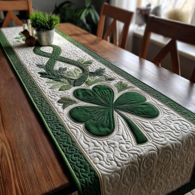Meadowgreen Stillness Quilted Table Runner