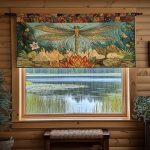 Midnight Glow Quilted Valance