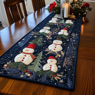 Mistletoe Wish Quilted Table Runner