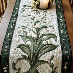 Morning Lily Quilted Table Runner
