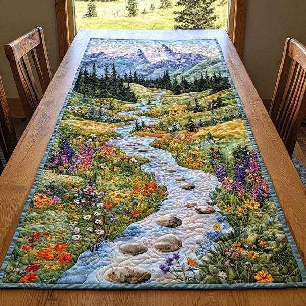 Mountain Brook Quilted Table Runner