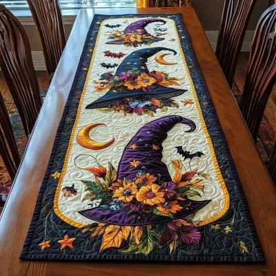 Mystic Night Quilted Table Runner
