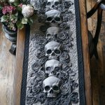 Mystic Skull Quilted Table Runner