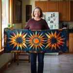 Native Starburst Quilted Table Runner
